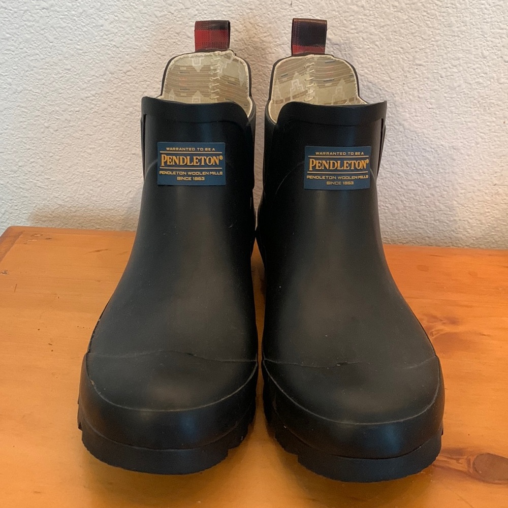 Pendleton Ankle Rain Boots